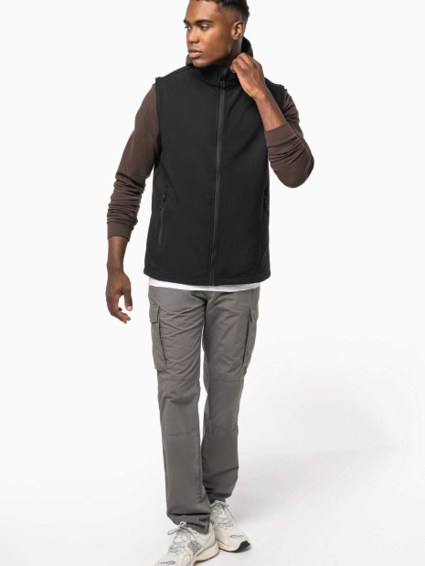 Vestes à personnaliser KARIBAN Bodywarmer softshell écoresponsable 2 couches unisexe 