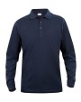 CLIQUE Basic Polo L/S Junior Poloshirts personalisierbar