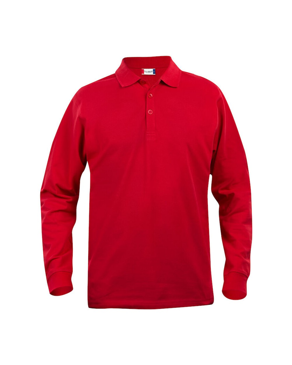 CLIQUE Basic Polo L/S Junior Poloshirts personalisierbar