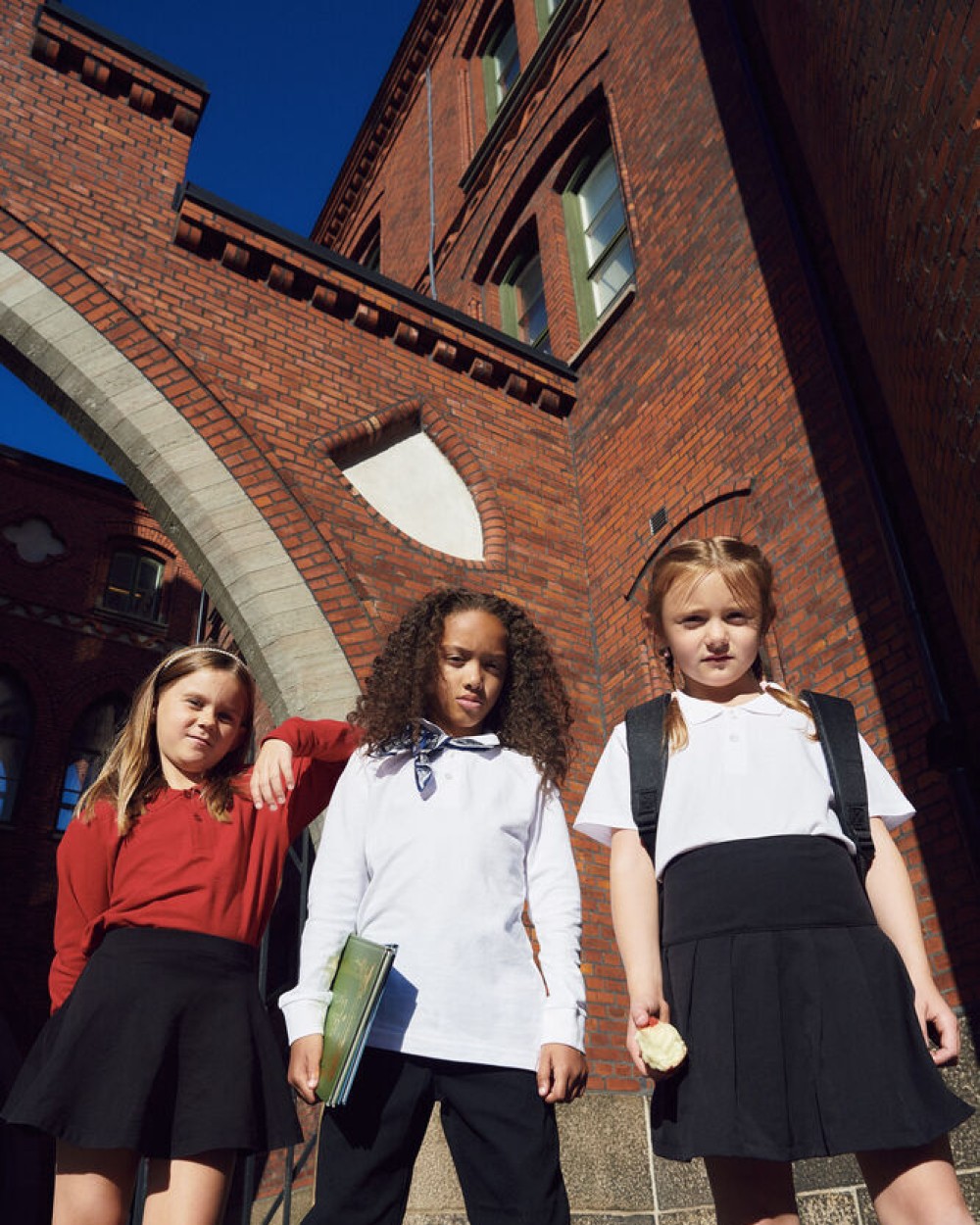 CLIQUE Basic Polo L/S Junior Poloshirts personalisierbar