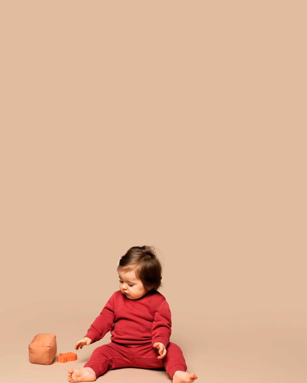 Broeken KARIBAN Ecologische fleece babybroek voor bedrukking &amp; borduring