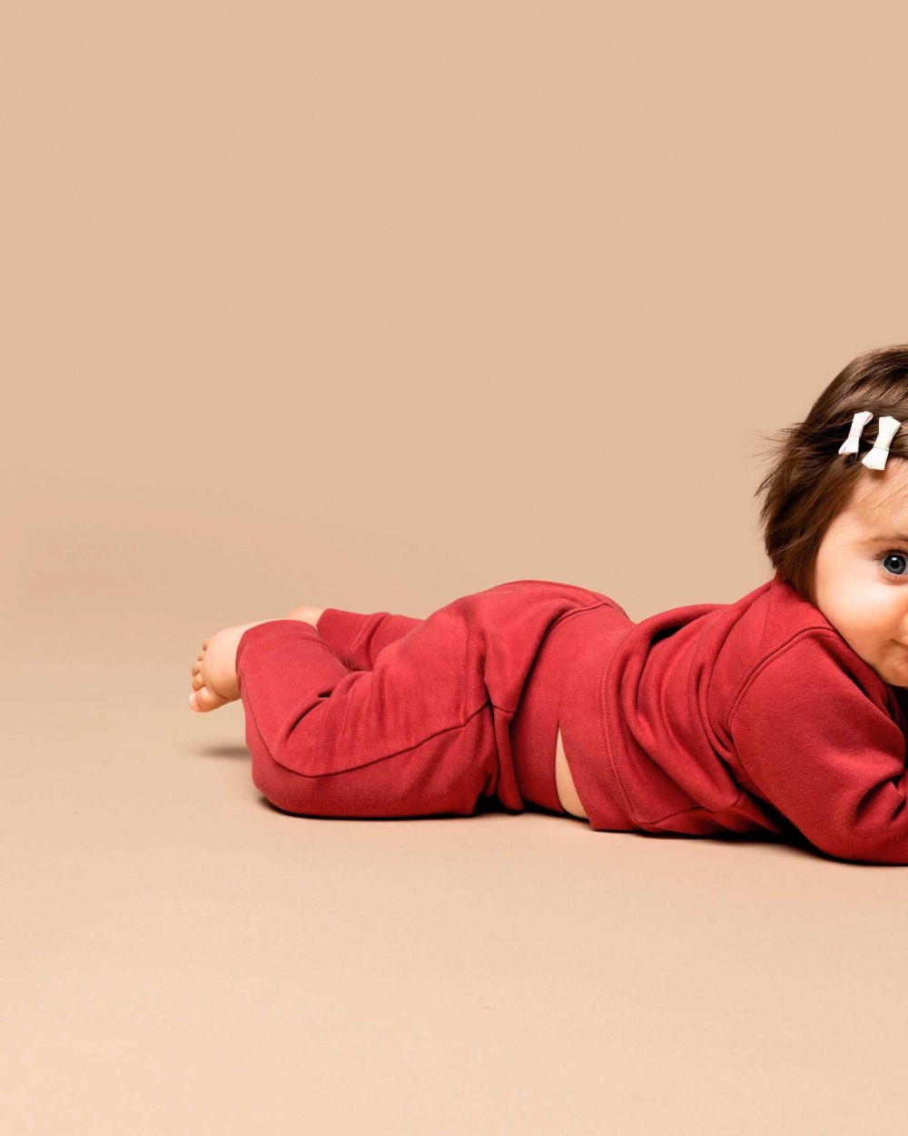 KARIBAN Umweltfreundliche Molton-Hose für Babys Hosen personalisierbar