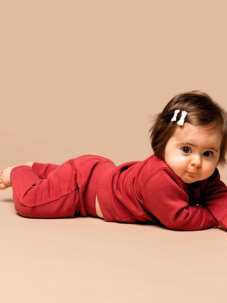 Pantalons à personnaliser KARIBAN Pantalon molleton écoresponsable bébé 