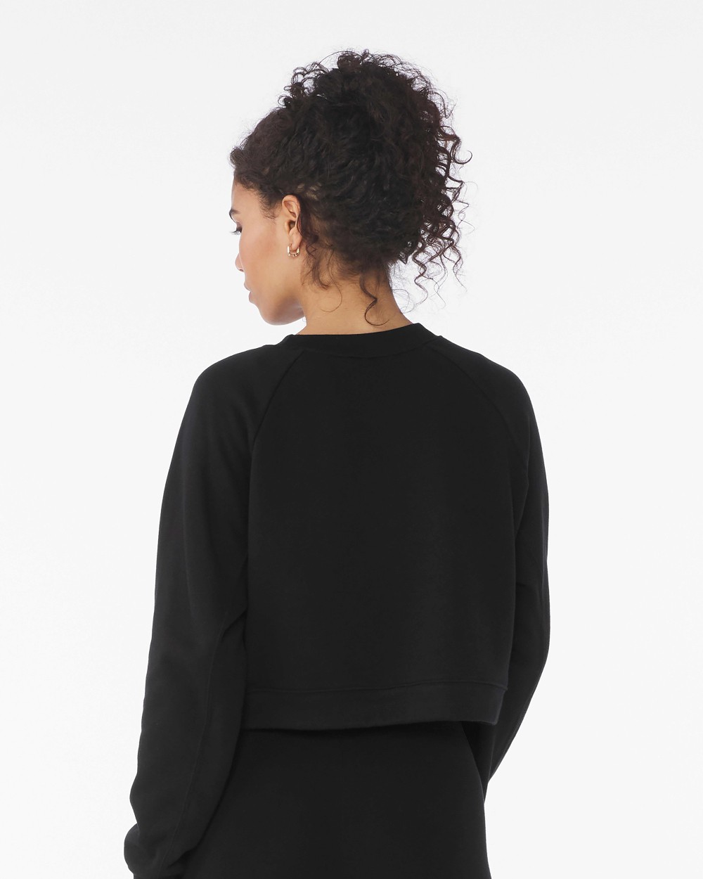 Sweat-shirts personnalisable BELLA-CANVAS Sweat-shirt col rond femme avec manches raglan
