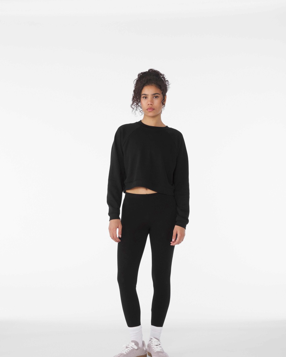 Sweat-shirts personnalisable BELLA-CANVAS Sweat-shirt col rond femme avec manches raglan