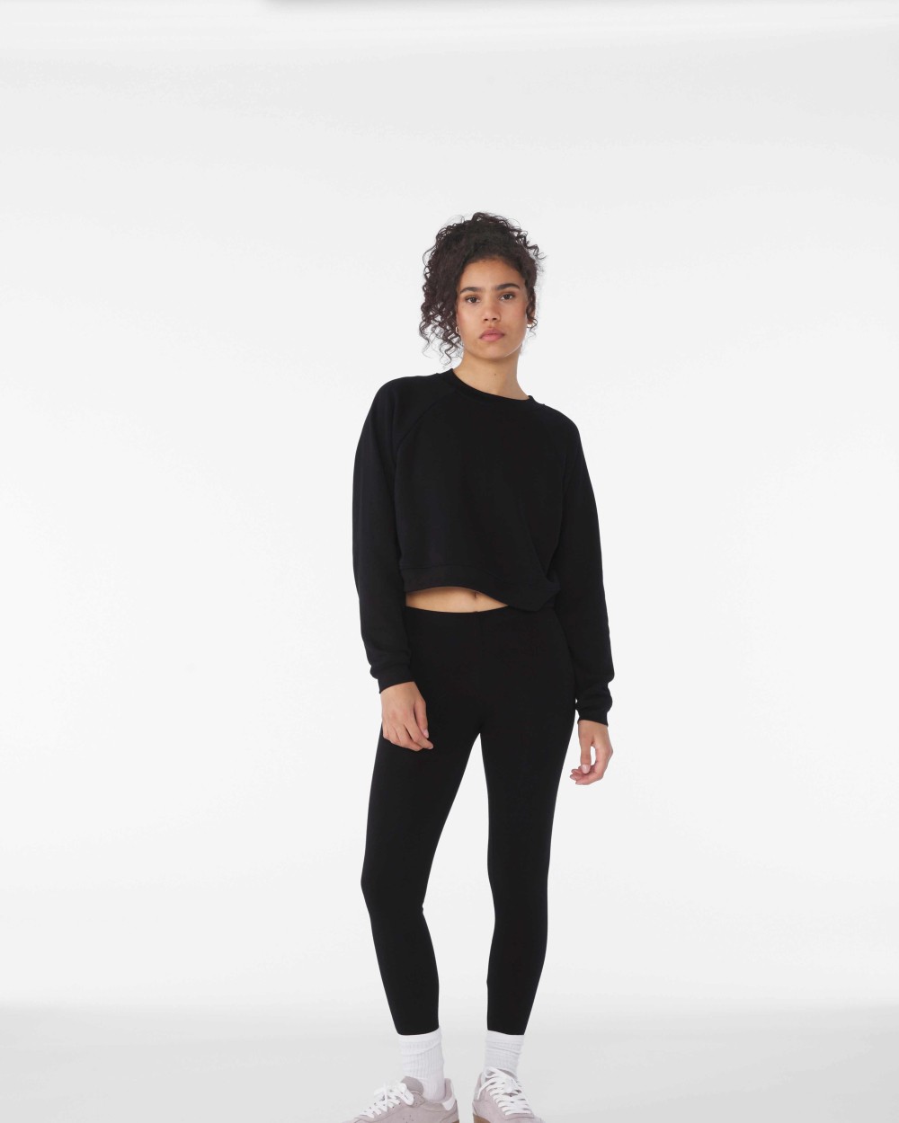 Sweat-shirts personnalisable BELLA-CANVAS Sweat-shirt col rond femme avec manches raglan