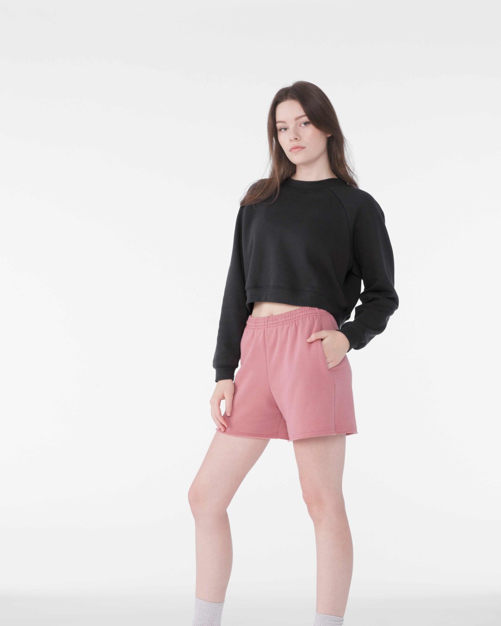 Sweat-shirts personnalisable BELLA-CANVAS Sweat-shirt col rond femme avec manches raglan
