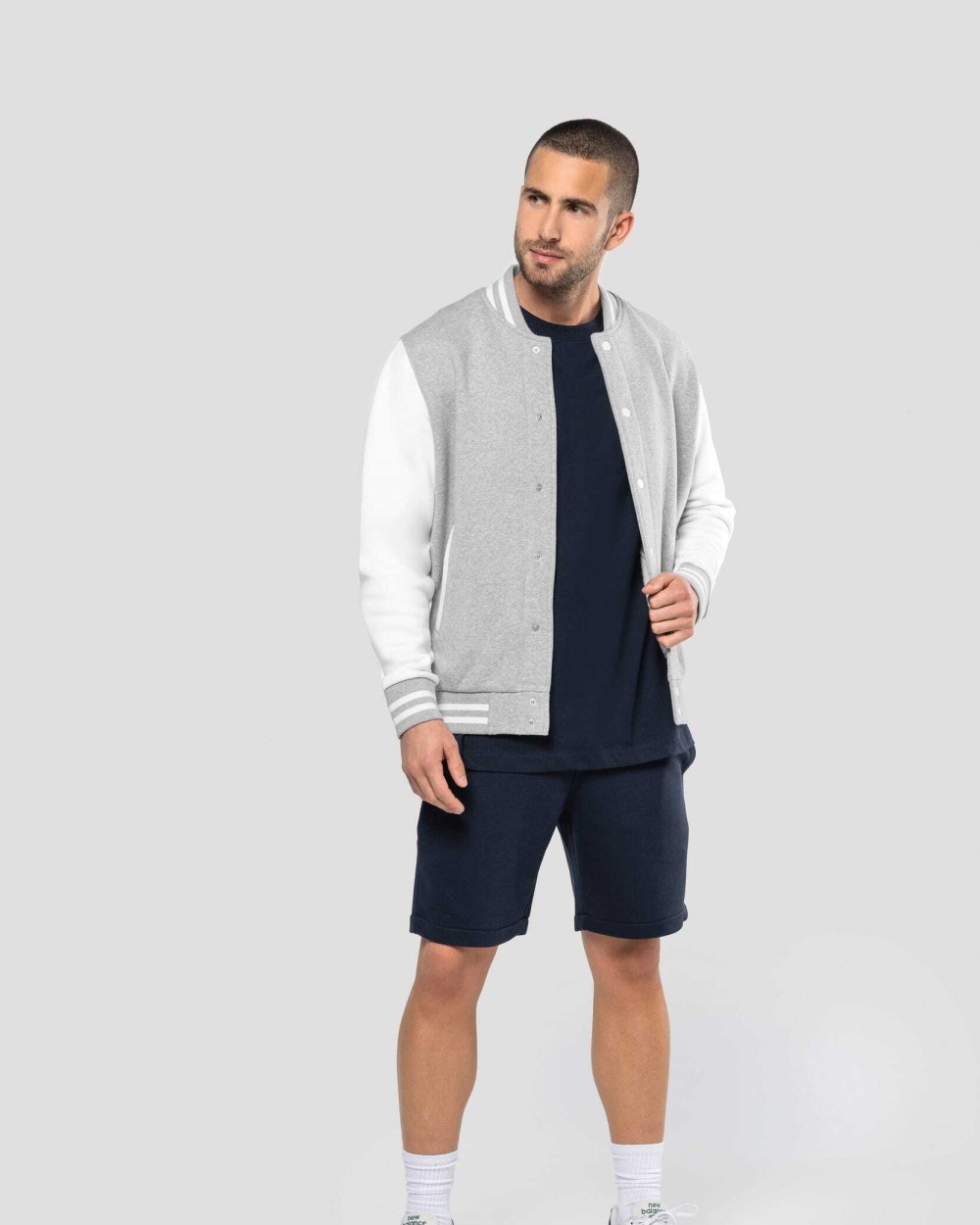 Bermuda's & Shorts KARIBAN Duurzame fleece short voor heren voor bedrukking &amp; borduring