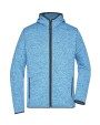 Sweaters & hoodies JAMES & NICHOLSON Men`s Knitted Fleece Hoody voor bedrukking &amp; borduring