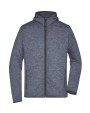 Sweat-shirts personnalisable JAMES & NICHOLSON Men´s Knitted Fleece Hoody