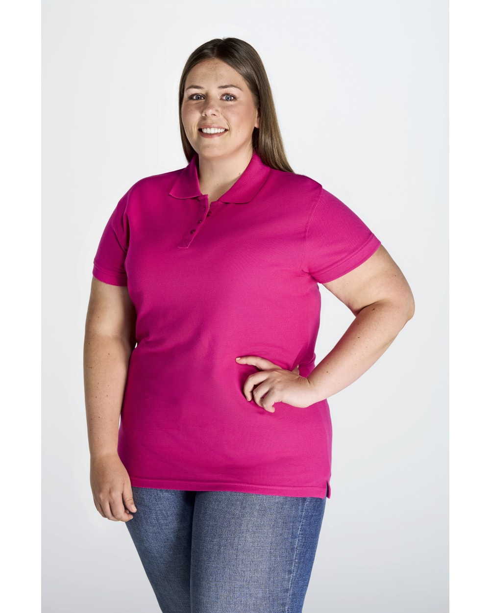 JHK Curves Polo Lady Poloshirts personalisierbar