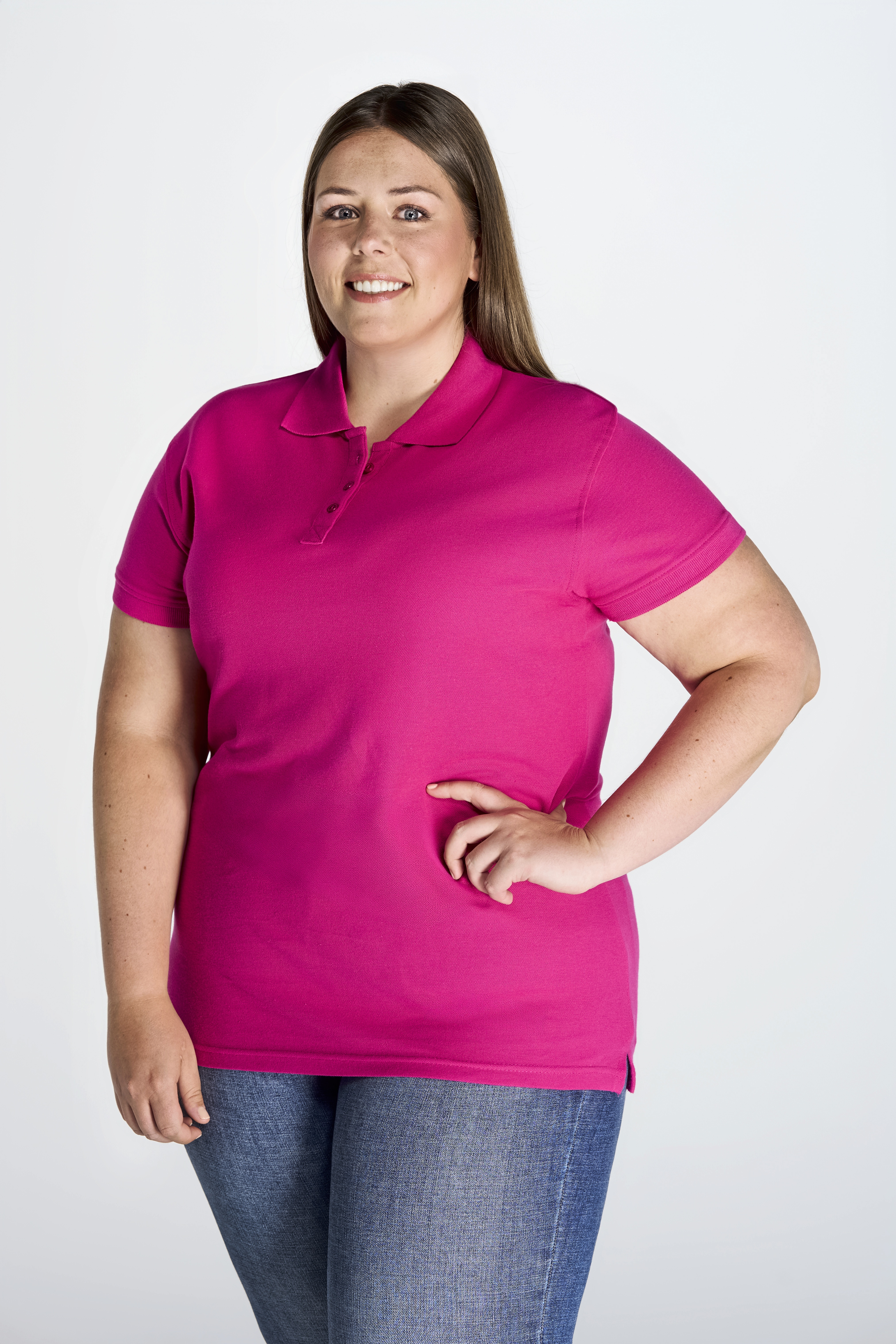 Polos personnalisable JHK Curves Polo Lady