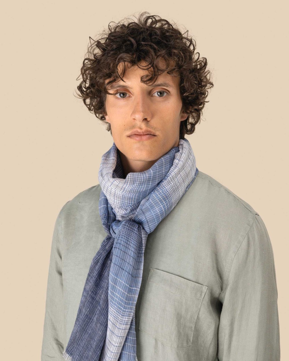 SPASSO Gestreiftes Unisex-Schal Schals personalisierbar