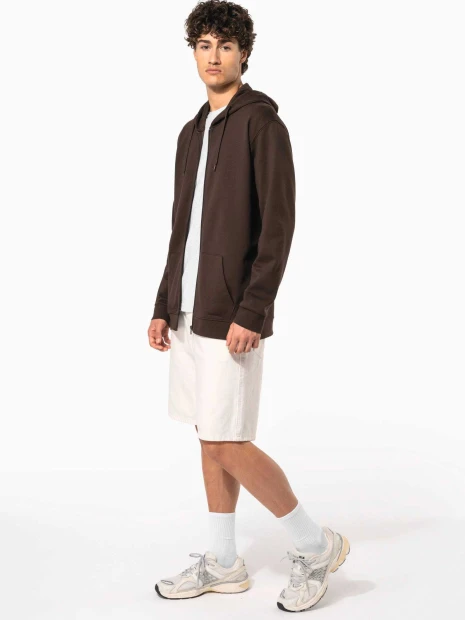 Sweat-shirts à personnaliser KARIBAN Sweat-shirt zippé capuche unisexe 