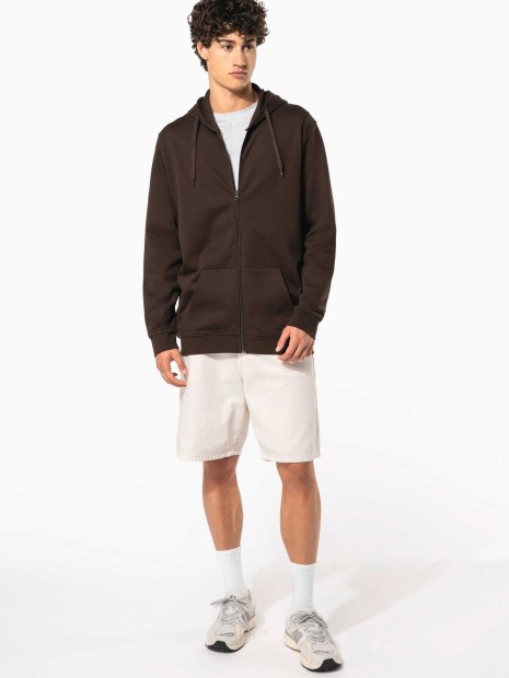 Sweat-shirts à personnaliser KARIBAN Sweat-shirt zippé capuche unisexe 