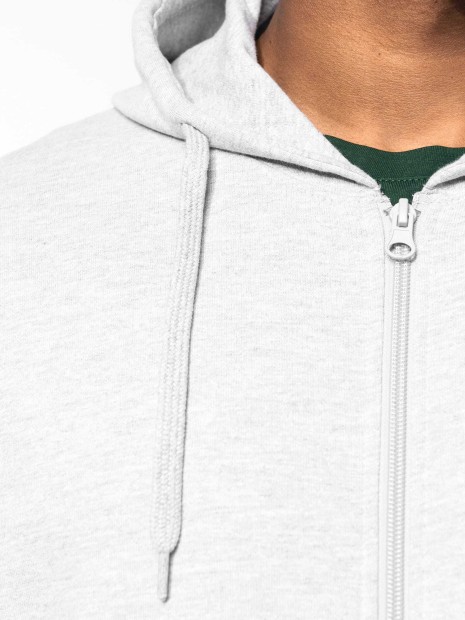 Sweat-shirts à personnaliser KARIBAN Sweat-shirt zippé capuche unisexe 