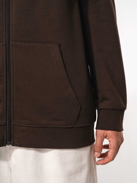 Sweat-shirts à personnaliser KARIBAN Sweat-shirt zippé capuche unisexe 