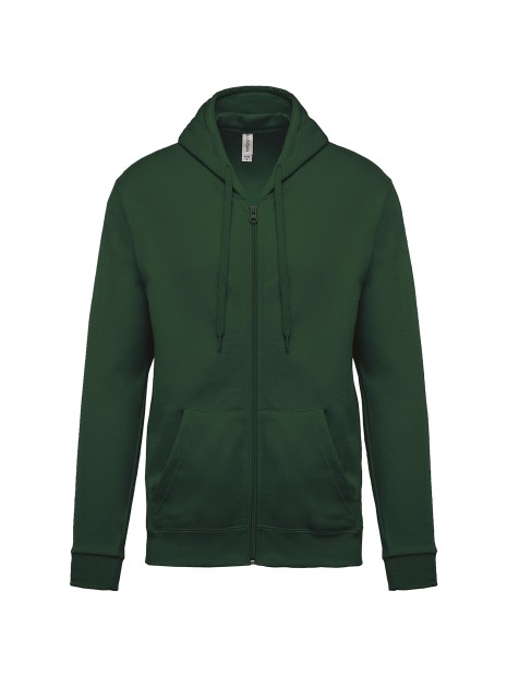 KARIBAN Sweat-shirt zippé capuche unisexe /api/colors/04ff5422-733a-4283-80b4-be8cd0eba314 personnalisable