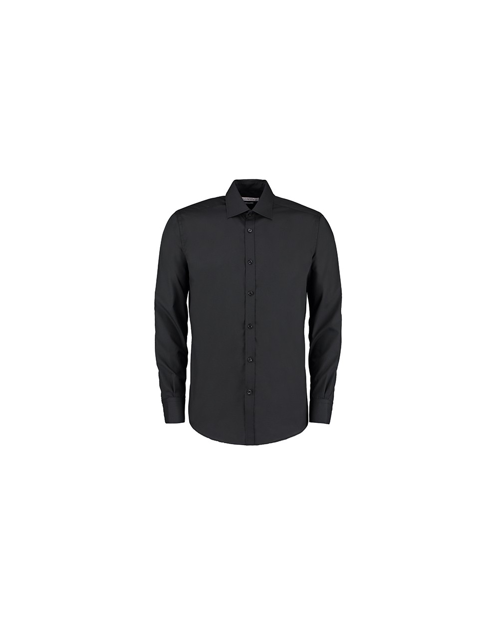 Hemden KUSTOM KIT Slim Fit Business Shirt LS voor bedrukking &amp; borduring