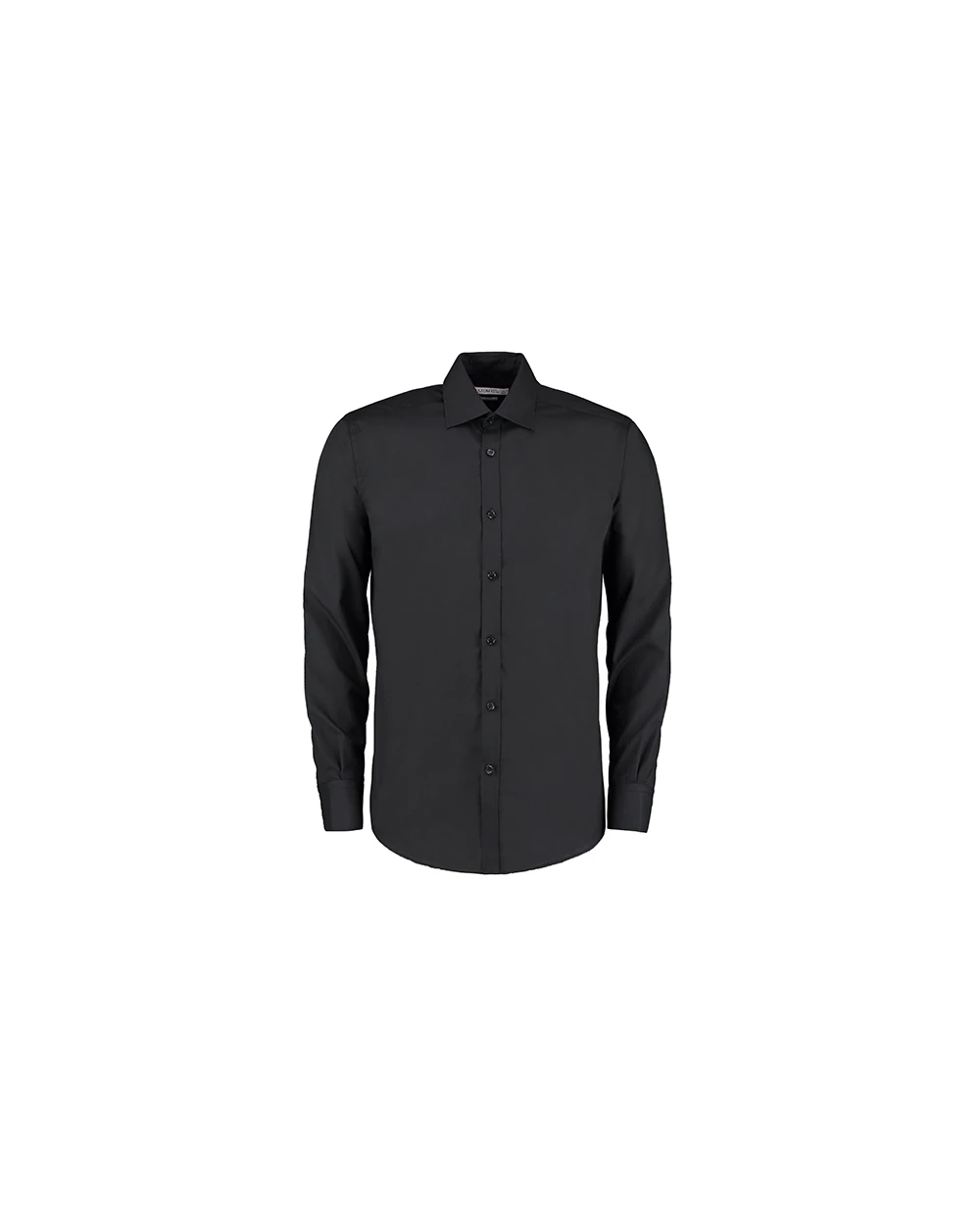 Hemden KUSTOM KIT Slim Fit Business Shirt LS voor bedrukking &amp; borduring