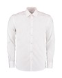 Chemises personnalisable KUSTOM KIT Slim Fit Business Shirt LS