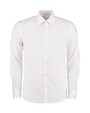 Chemises personnalisable KUSTOM KIT Slim Fit Business Shirt LS