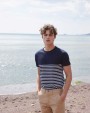 T-shirts FRONT ROW Short sleeved breton t-shirt voor bedrukking &amp; borduring
