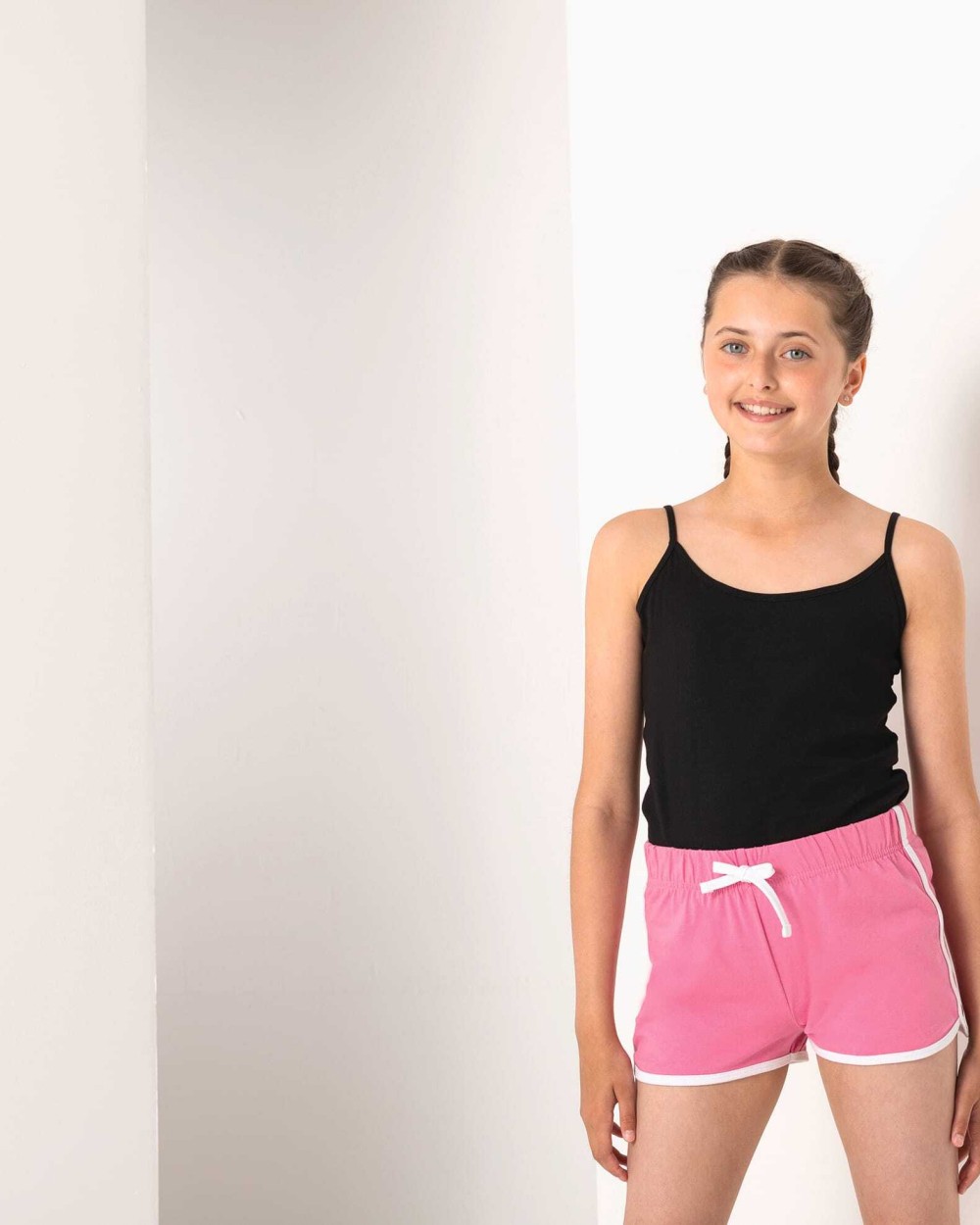 Bermuda's & Shorts SKINNIFIT Kids' retro short voor bedrukking &amp; borduring