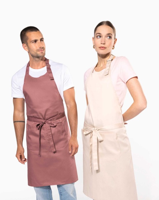 Tabliers personnalisable Kariban Tablier polycoton avec poche