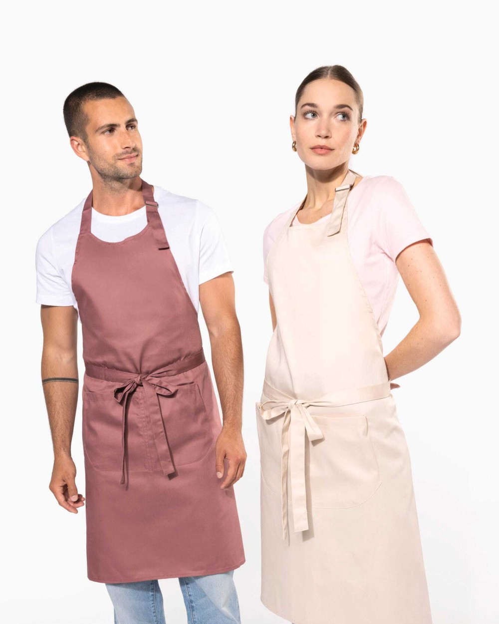 Tabliers personnalisable KARIBAN Tablier polycoton avec poche