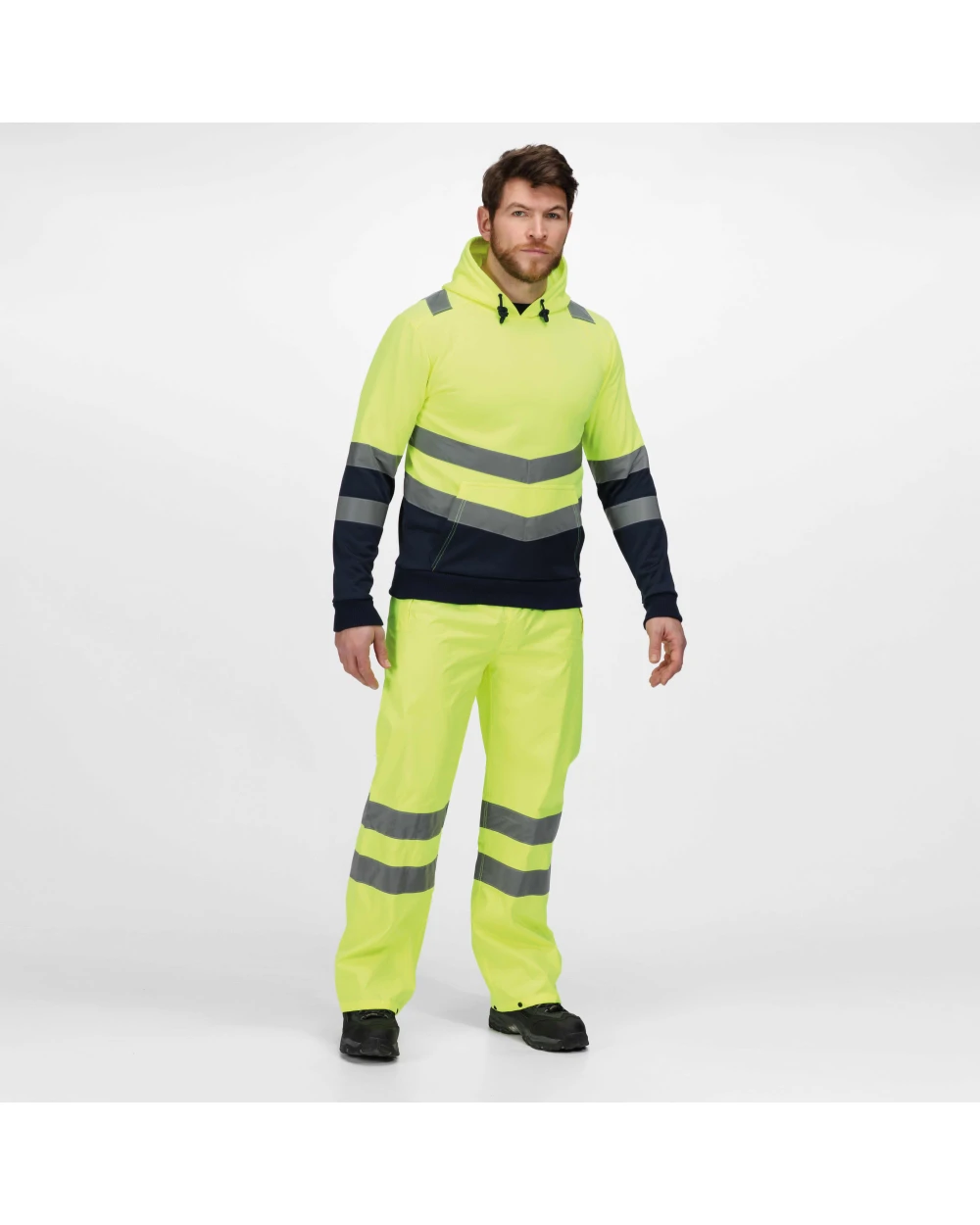 REGATTA Pro Hi-Vis O/H Hoody Sweatshirts personalisierbar