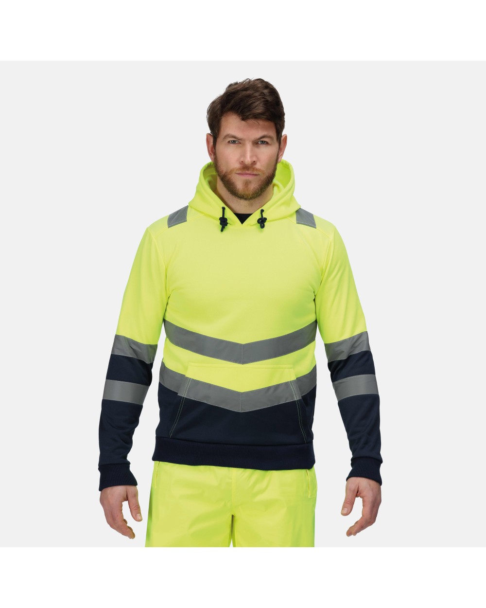 REGATTA Pro Hi-Vis O/H Hoody Sweatshirts personalisierbar