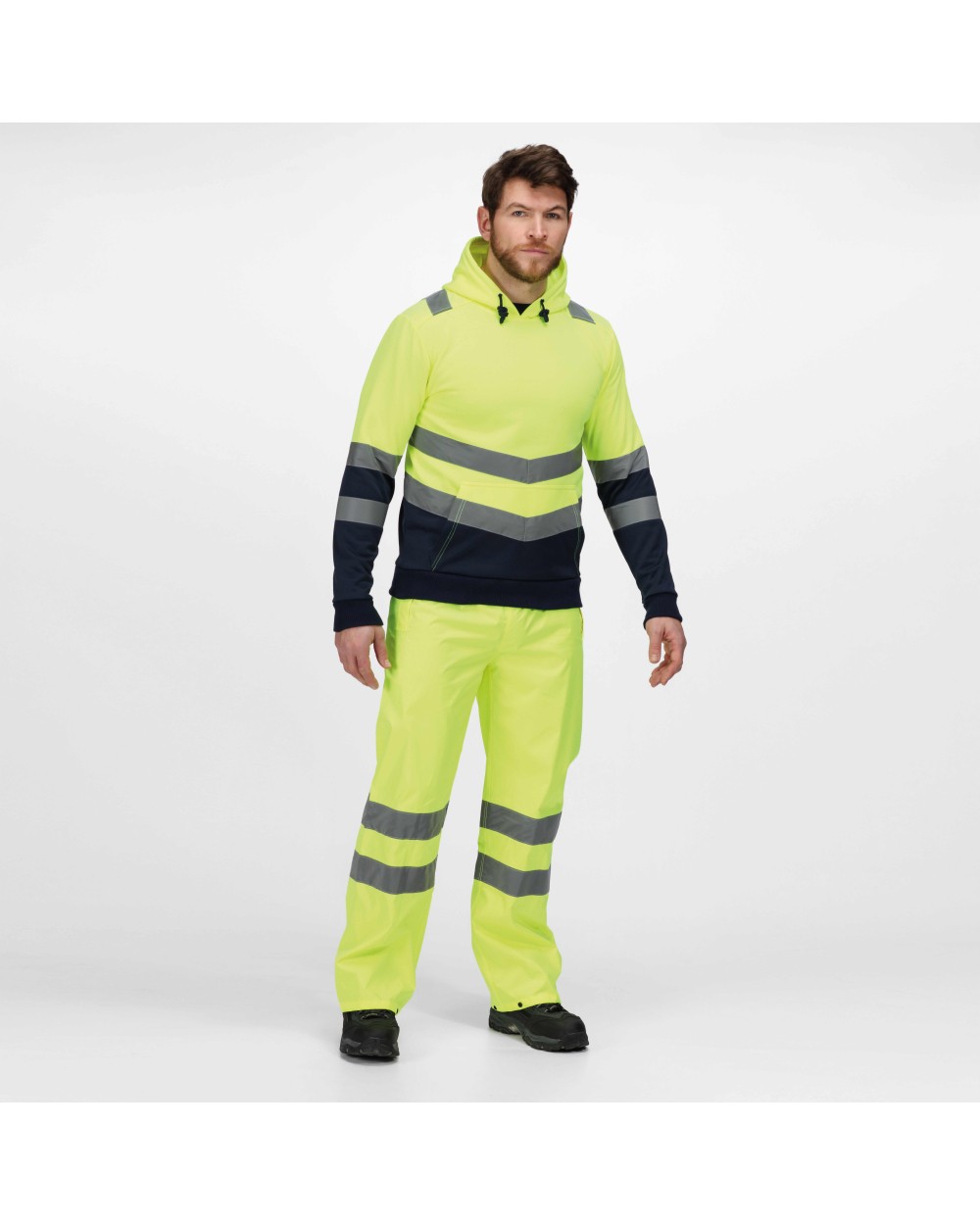 Sweaters & hoodies REGATTA Pro Hi-Vis O/H Hoody voor bedrukking &amp; borduring