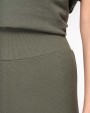Bermuda's & Shorts NATIVE SPIRIT Ecologische geribde damesshort voor bedrukking &amp; borduring