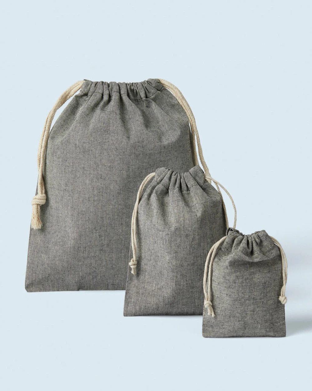 Tassen & Zakken SG CLOTHING Recycled Cotton/Polyester Stuff Bag voor bedrukking &amp; borduring