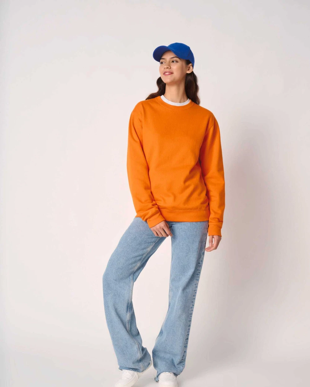 Sweaters & hoodies IDEAL BASIC BRAND Uniseks sweater met ronde hals voor bedrukking &amp; borduring