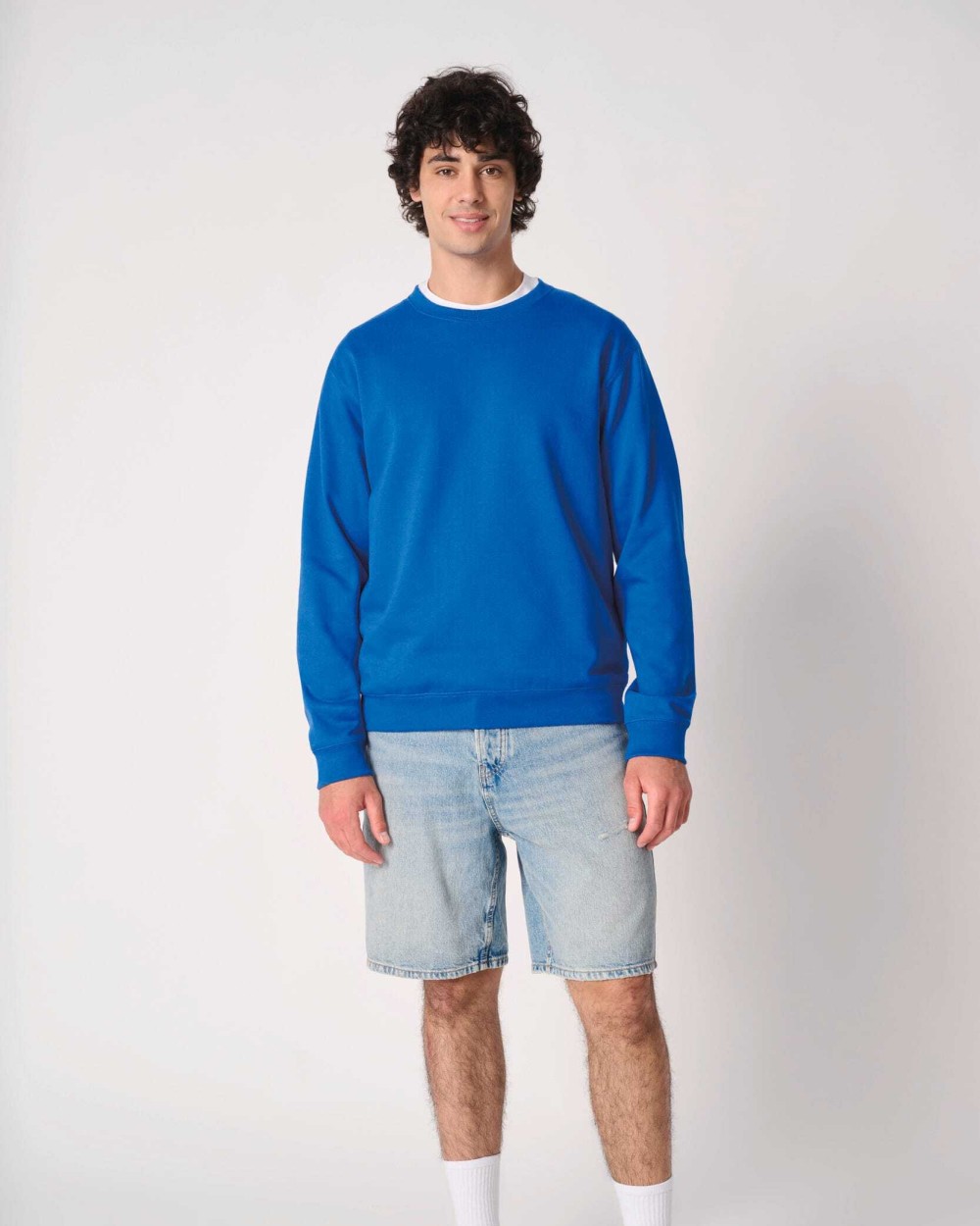 Sweaters & hoodies IDEAL BASIC BRAND Uniseks sweater met ronde hals voor bedrukking &amp; borduring