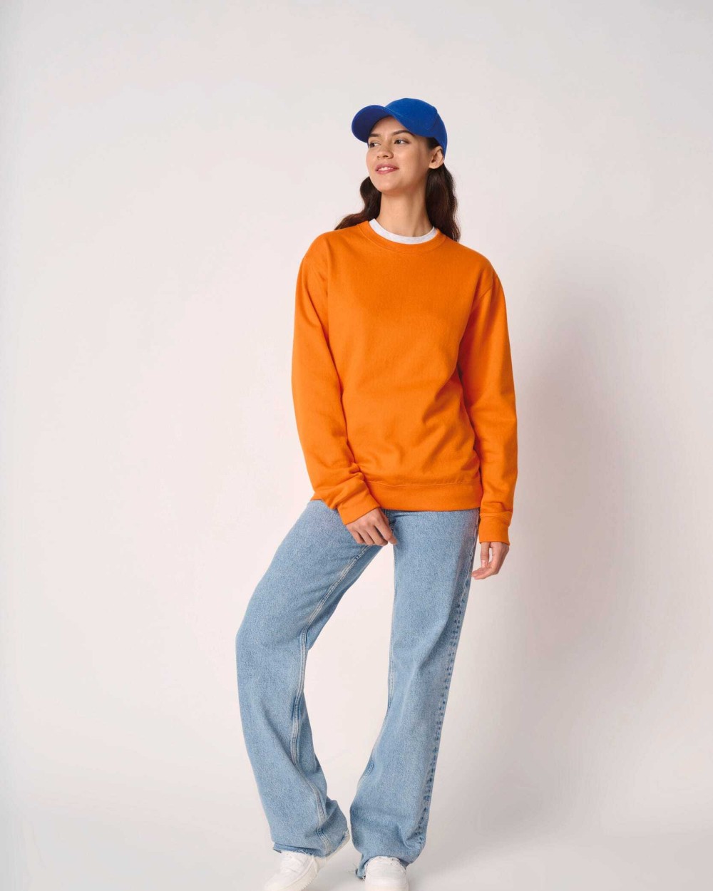 Sweaters & hoodies IDEAL BASIC BRAND Uniseks sweater met ronde hals voor bedrukking &amp; borduring