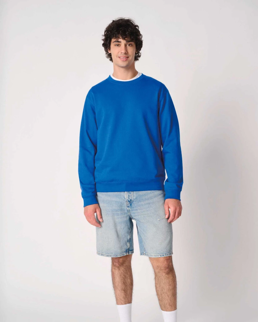 Sweaters & hoodies IDEAL BASIC BRAND Uniseks sweater met ronde hals voor bedrukking &amp; borduring