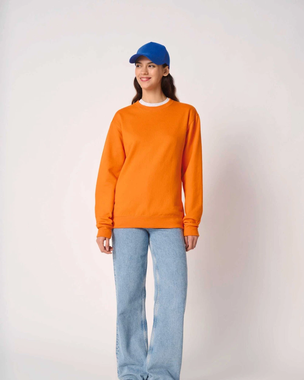 Sweaters & hoodies IDEAL BASIC BRAND Uniseks sweater met ronde hals voor bedrukking &amp; borduring
