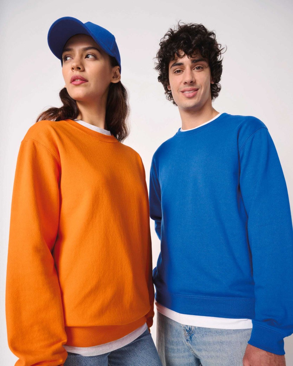 Sweaters & hoodies IDEAL BASIC BRAND Uniseks sweater met ronde hals voor bedrukking &amp; borduring