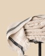 SPASSO Plaid mit Wabenmuster Plaids personalisierbar