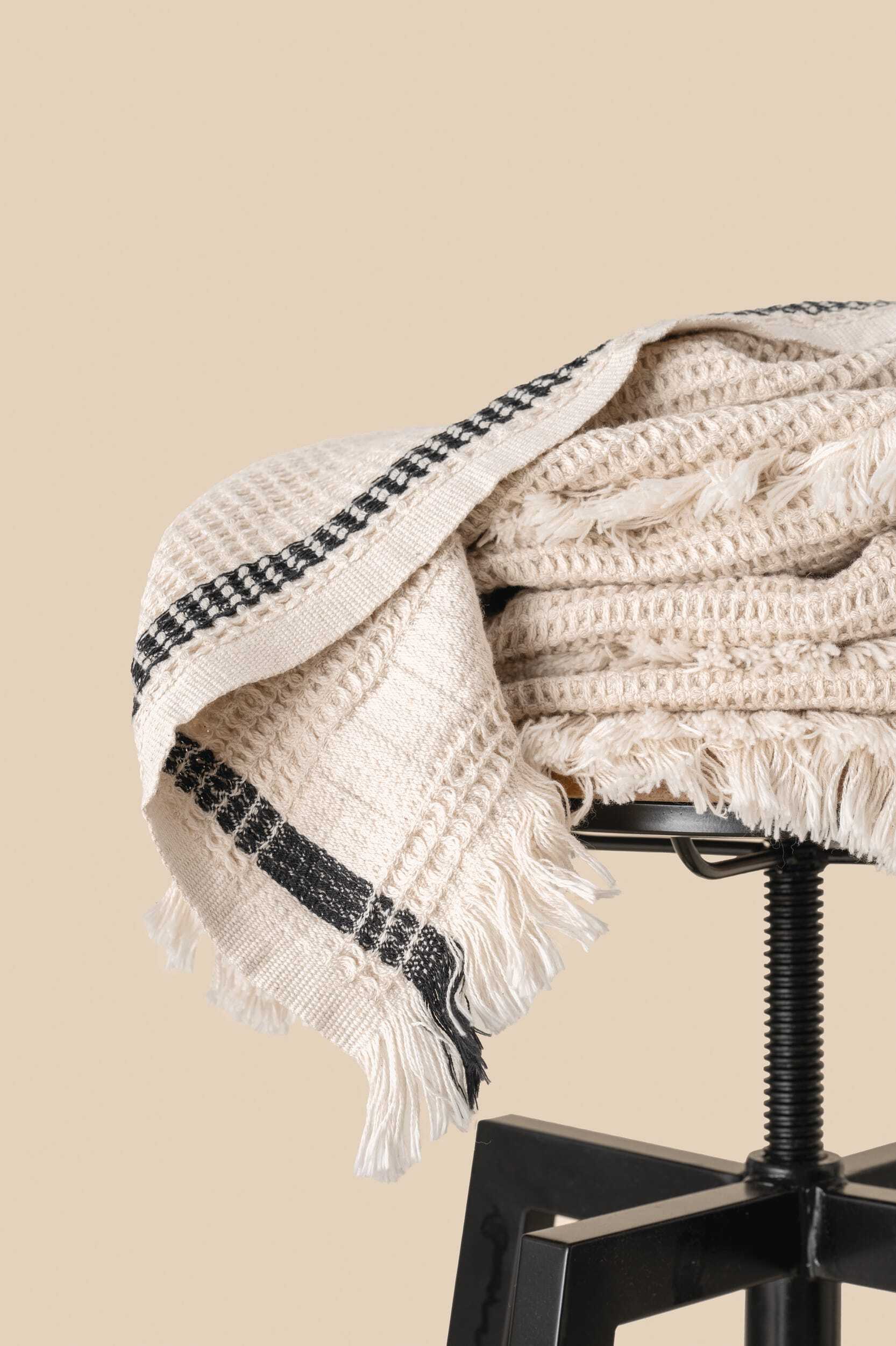 Plaids personnalisable SPASSO Plaid nid d'abeille