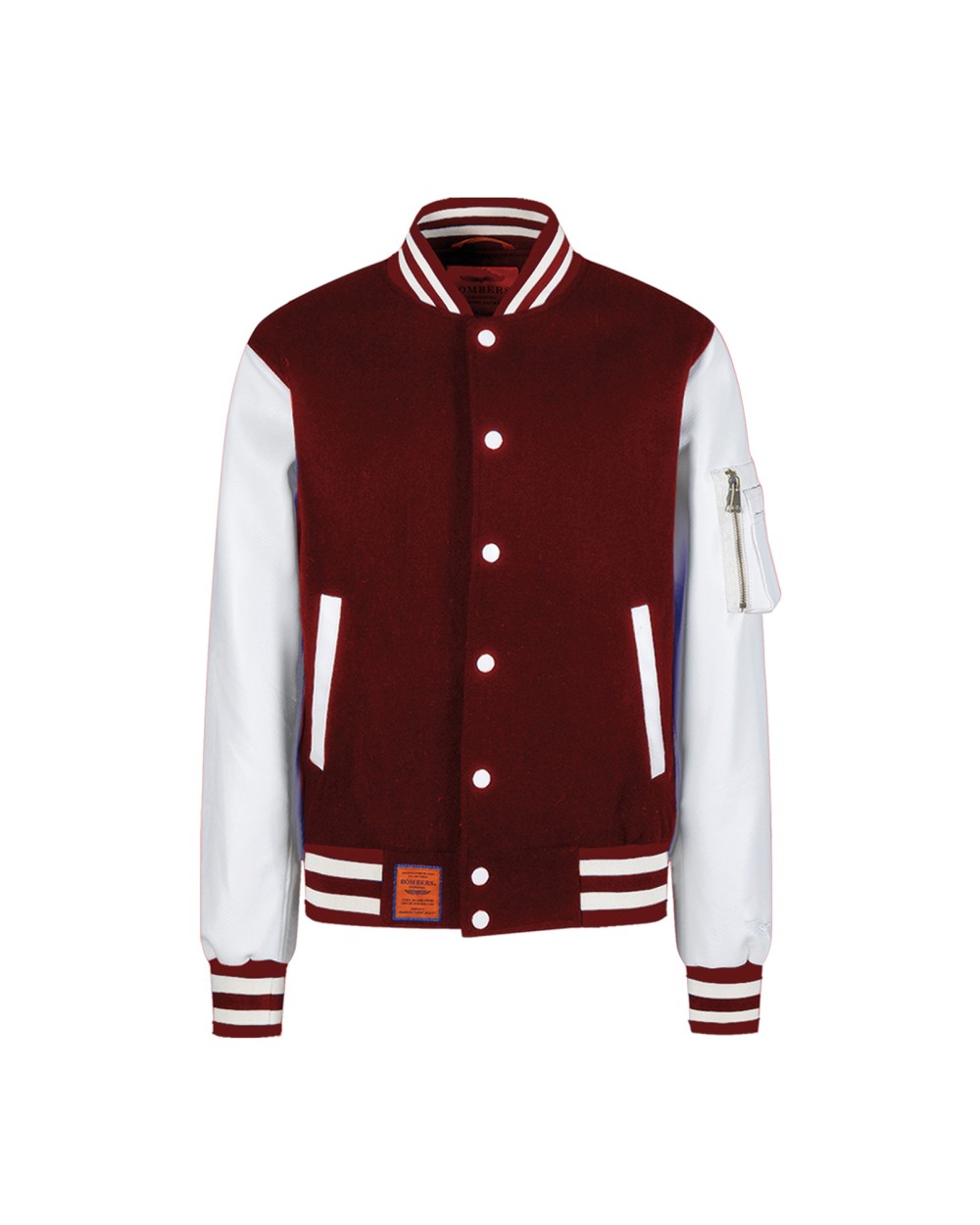 Jassen BOMBERS ORIGINAL Letterman Jacket voor bedrukking &amp; borduring