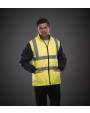 Vestes personnalisable YOKO Veste matelassée haute visibilité avec manches détachables