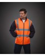 Vestes personnalisable YOKO Veste matelassée haute visibilité avec manches détachables