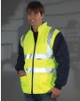YOKO Warn-Steppjacke mit abnehmbaren Ärmeln Jacken personalisierbar