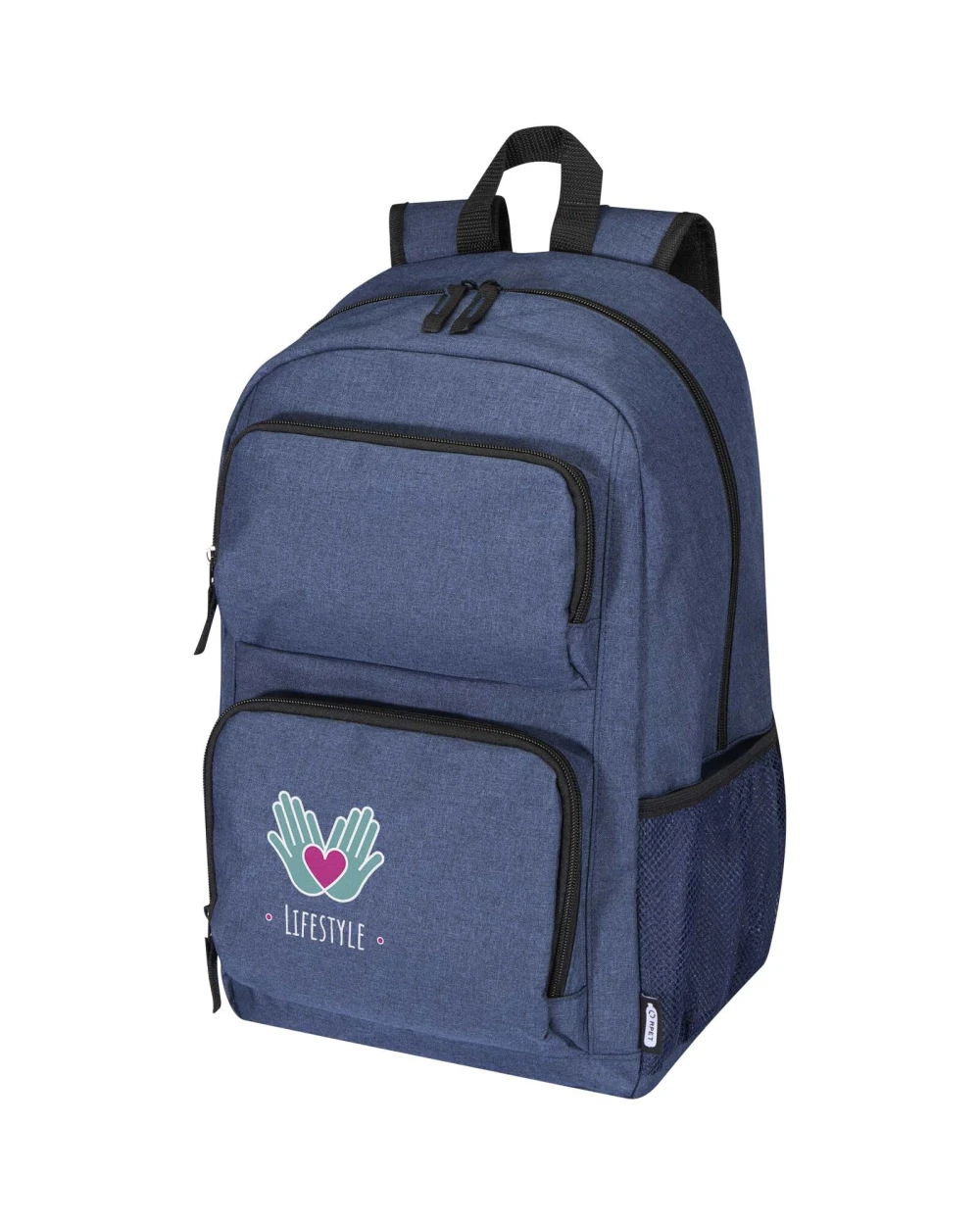 4DO Graphite Deluxe 15" Laptop-Rucksack 20L Taschen personalisierbar