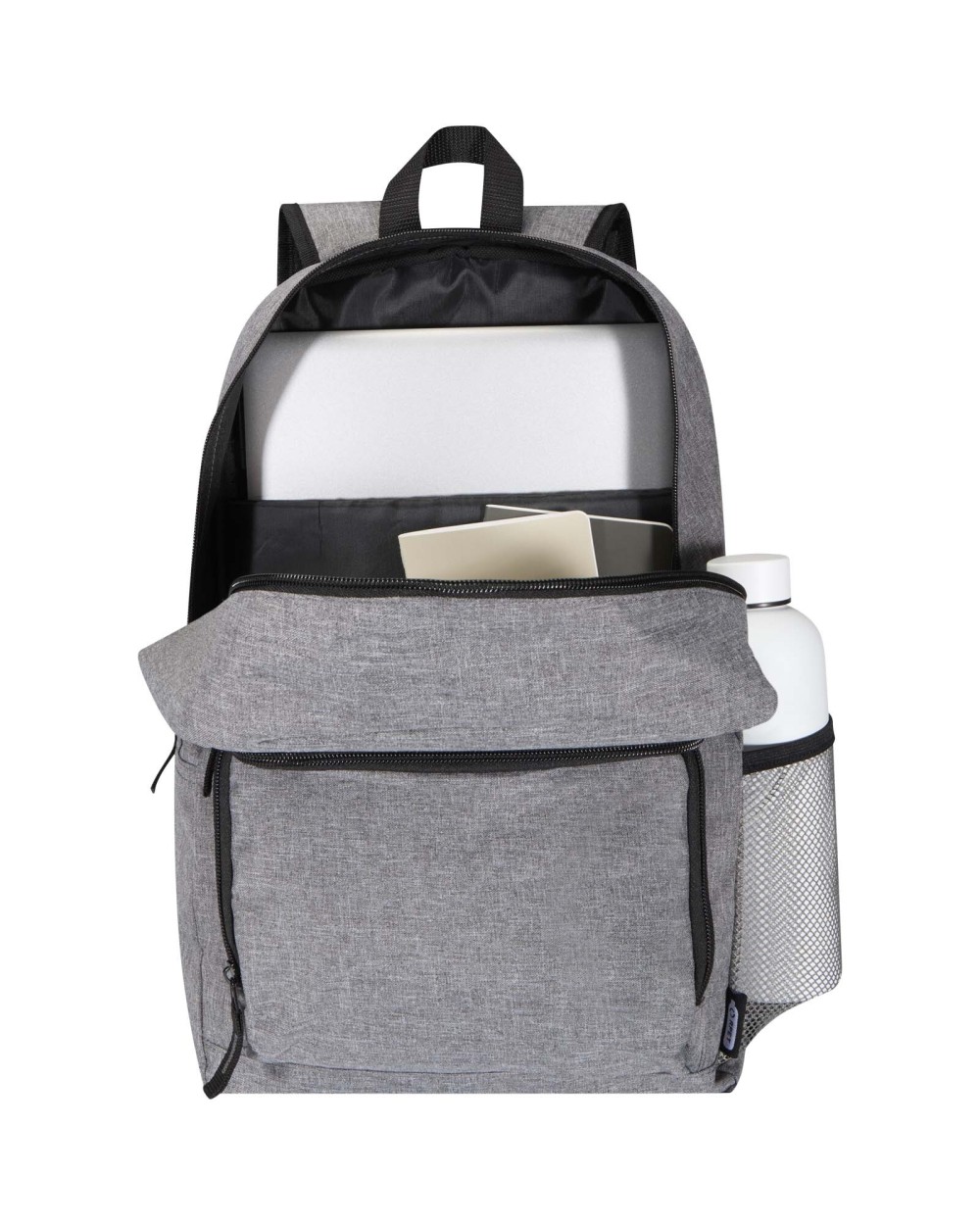 4DO Graphite Deluxe 15" Laptop-Rucksack 20L Taschen personalisierbar