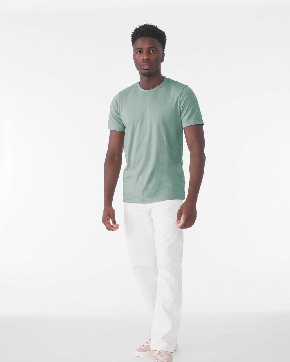 T-shirts BELLA-CANVAS Heather jersey T-shirt met korte mouwen voor bedrukking &amp; borduring